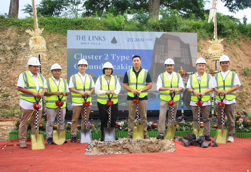 PT New Kuta Golf & Ocean View meluncurkan pembangunan Unit Villa Cluster 2 Tipe 2 