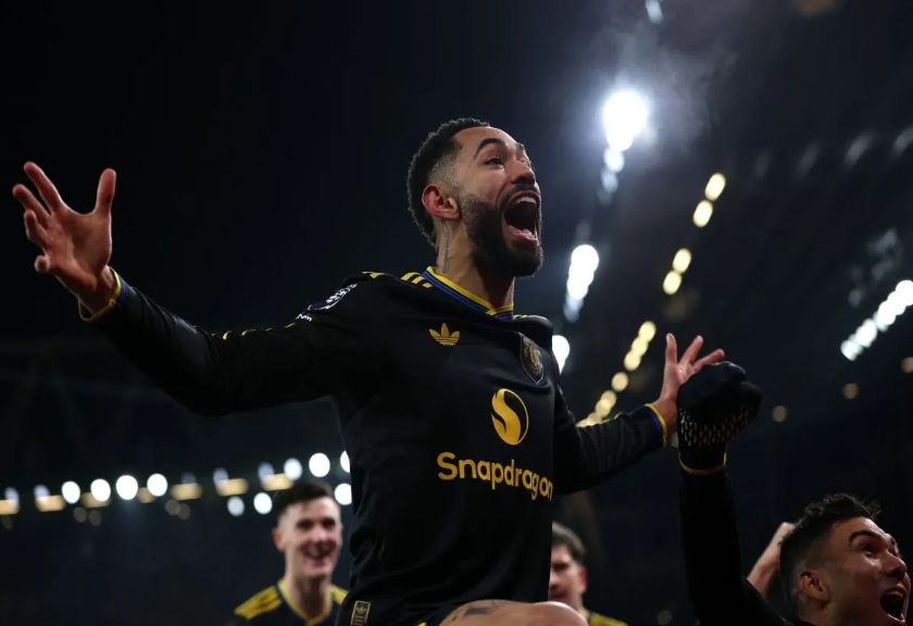 Selebrasi Matheus Cunha 