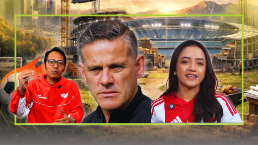 Pelatih Timas Sepak Bola Indonesia John Herdman 