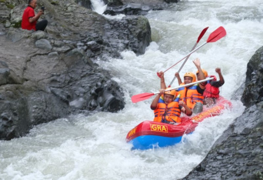 Wisata arung jeram di Jembrana, Bali