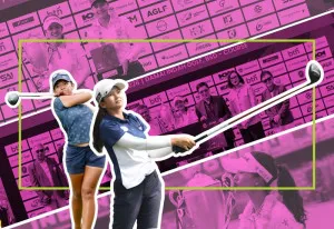Pegolf Indonesia Yoko dan Sania 