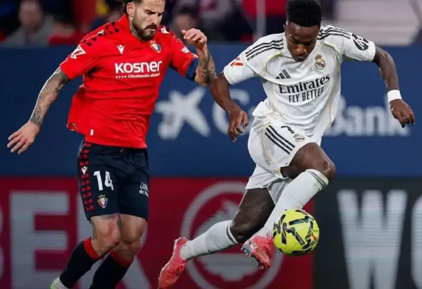 Pemain Real Madrid Vinicius Junior 