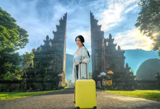 Ilustrasi wisatawan China.