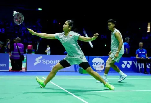 Ganda campuran Jafar Hidayatullah/Felisha Albertha Nathaniel Pasaribu