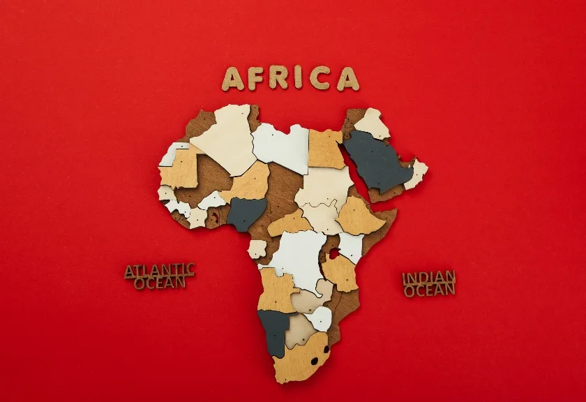 Peta Afrika