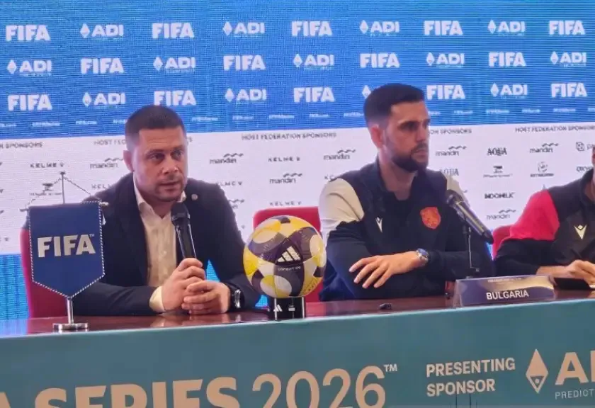 Pelatih timnas Bulgaria Aleksandar Dimitrov