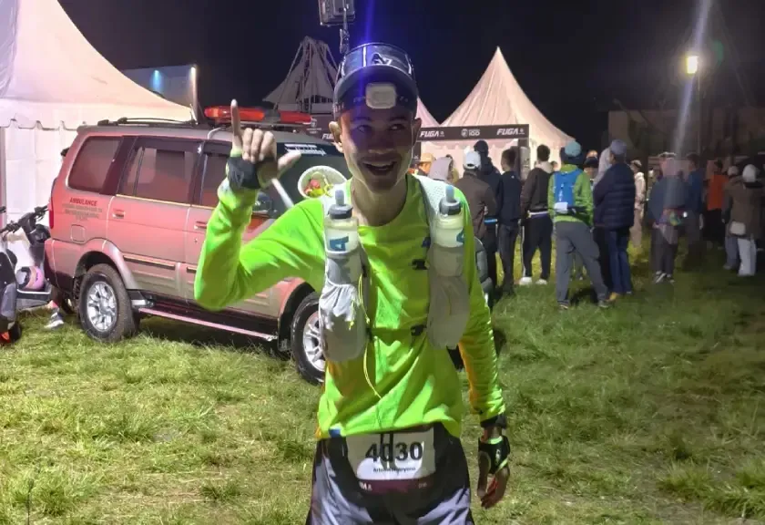 Pelari lintas alam Arif Wismoyono.