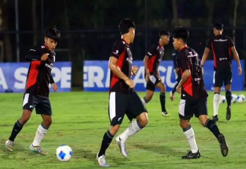Sesi Latihan skuad Timnas Indonesia U-17