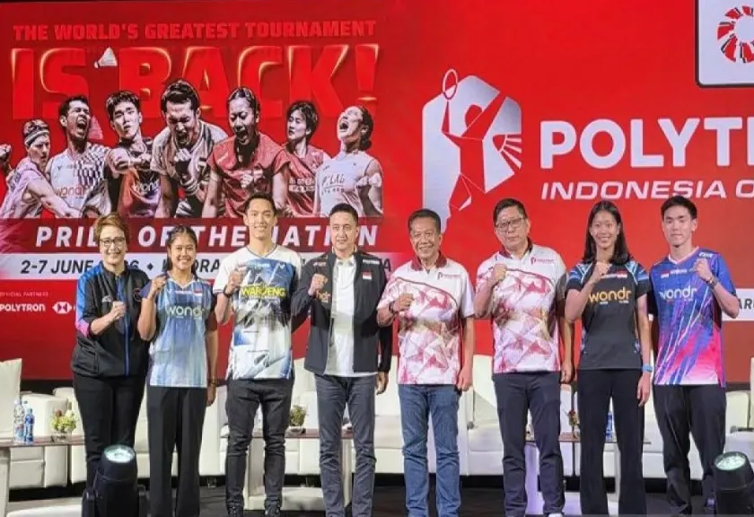 Persiapan Polytron Indonesia Open 2026 di Jakarta
