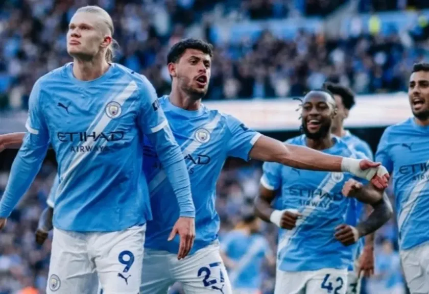 Penyerang Manchester City Erling Haaland