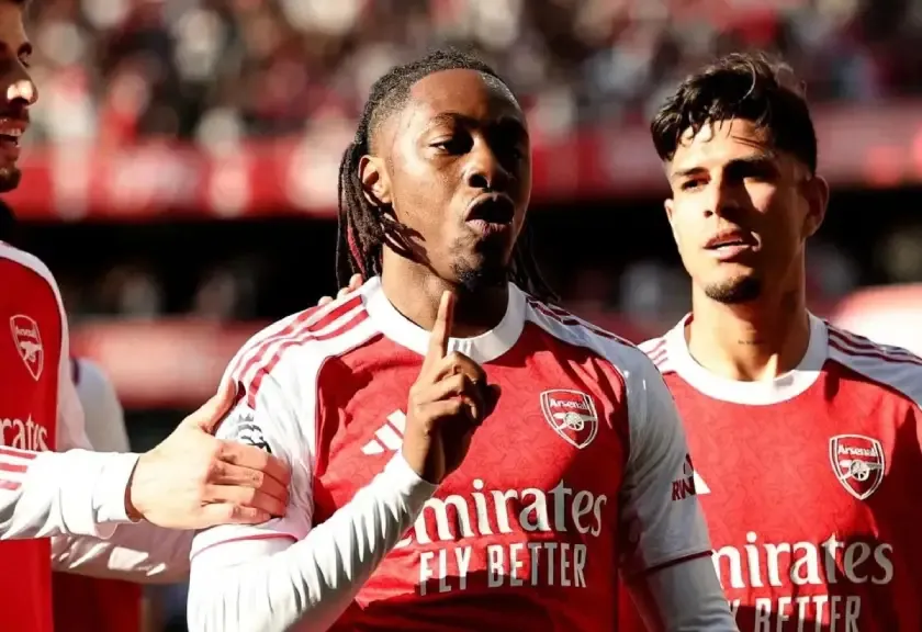 Gelandang Arsenal Eberechi Eze.