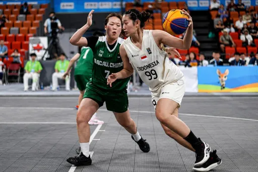 Timnas Basket 3x3 Putri Indonesia Segel Tiket 16 Besar Asian Beach Games 2026