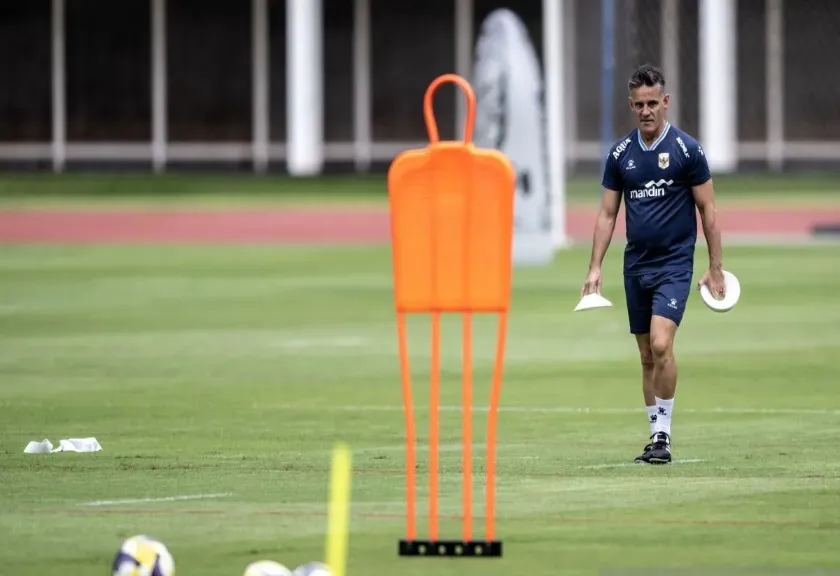 Pelatih timnas Indonesia John Herdman. Antara Foto/Bayu Pratama S