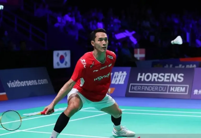 Pebulu tangkis tunggal putra Indonesia Jonatan Christie