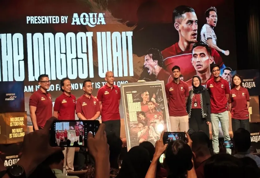 Peluncuran poster film The Longest Wait di Jakarta