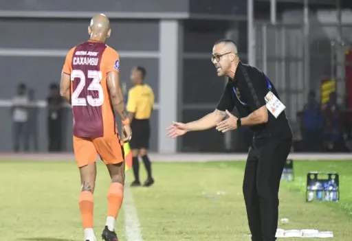 Pelatih Borneo FC Samarinda Fabio Araujo Lefundes