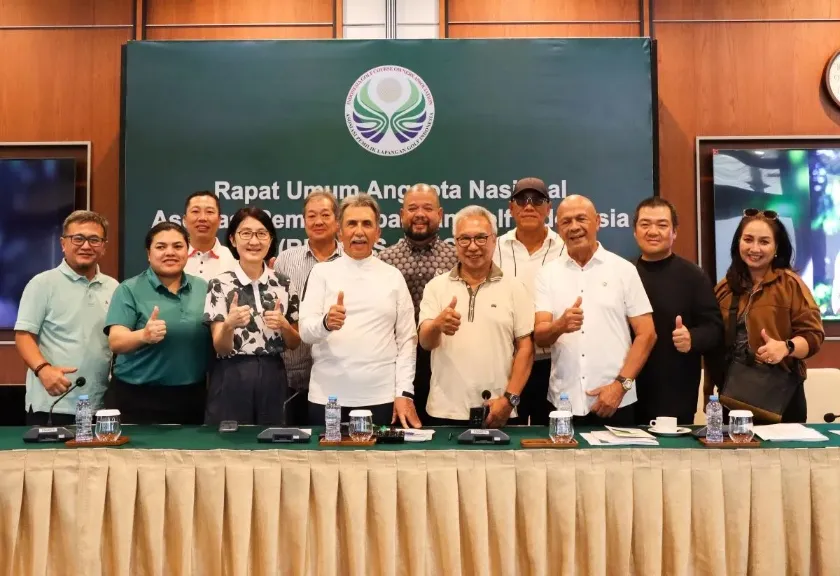 Ketua Umum Asosiasi Pemilik Lapangan Golf Indonesia (APLGI) terpilih Budiarsa Sastrawinata 