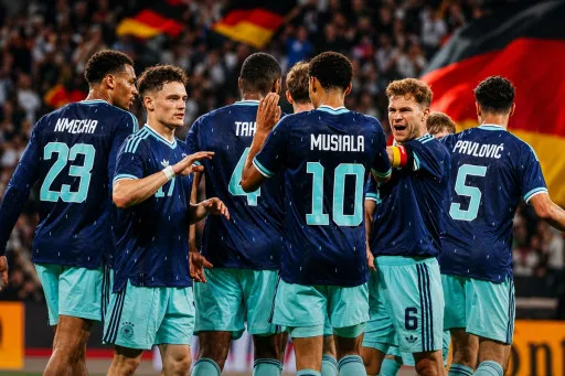Timnas Jerman menang 4-0 atas Finlandia dalam laga uji coba di Mewa Arena, Mainz