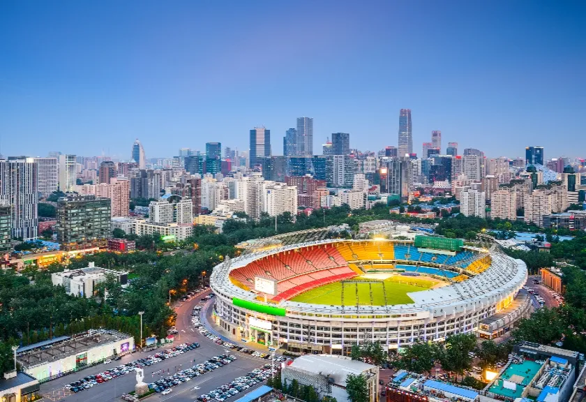 Stadion di China.