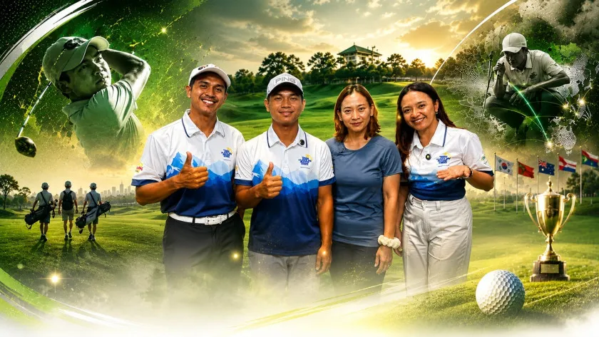 Margoz Kamengmau Bidik Panggung Golf Internasional