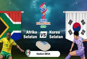Afrika Selatan Dampingi Meksiko ke Babak 32 Besar Usai Taklukkan Korsel 1-0