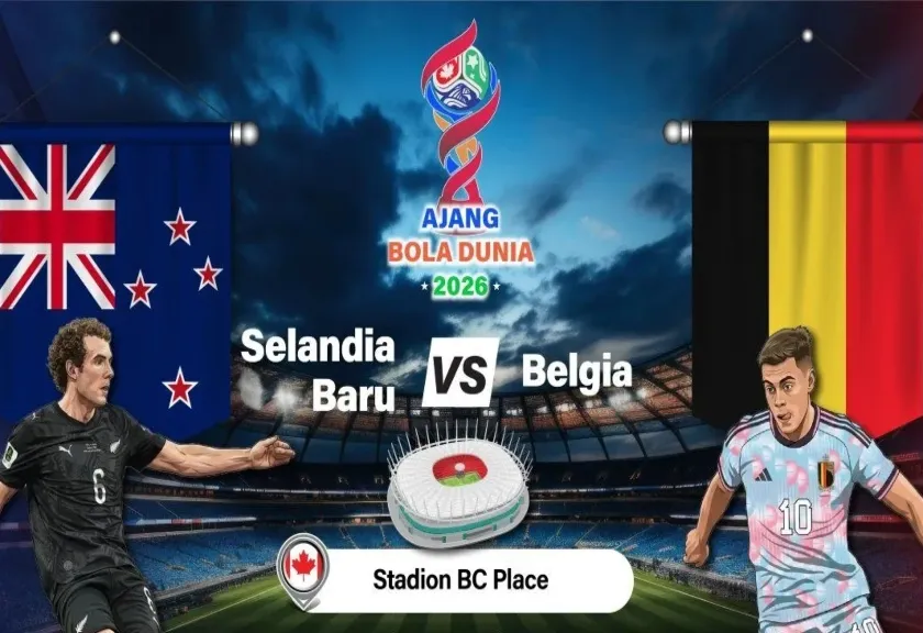 Selandia Baru melawan Belgia
