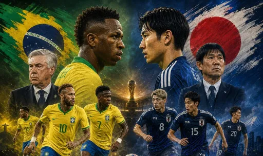 Brasil vs Jepang 2026