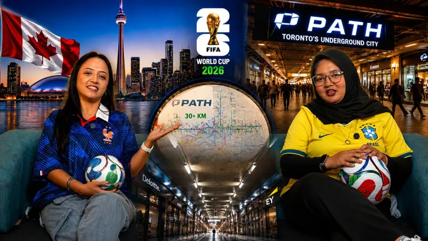 PATH, Kota Bawah Tanah Ikonik di Toronto