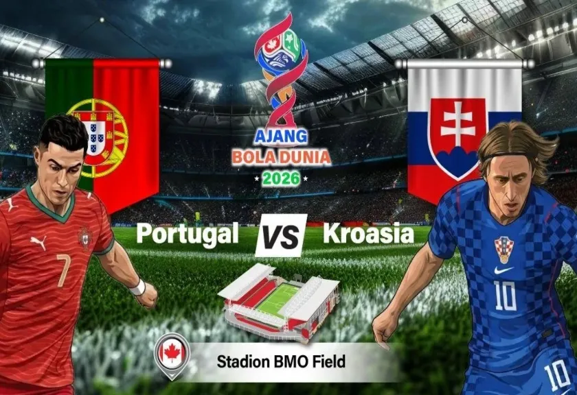 Portugal melawan Kroasia