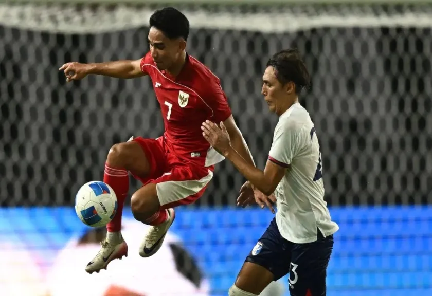 Pesepak bola Timnas Indonesia Marselino Ferdinan