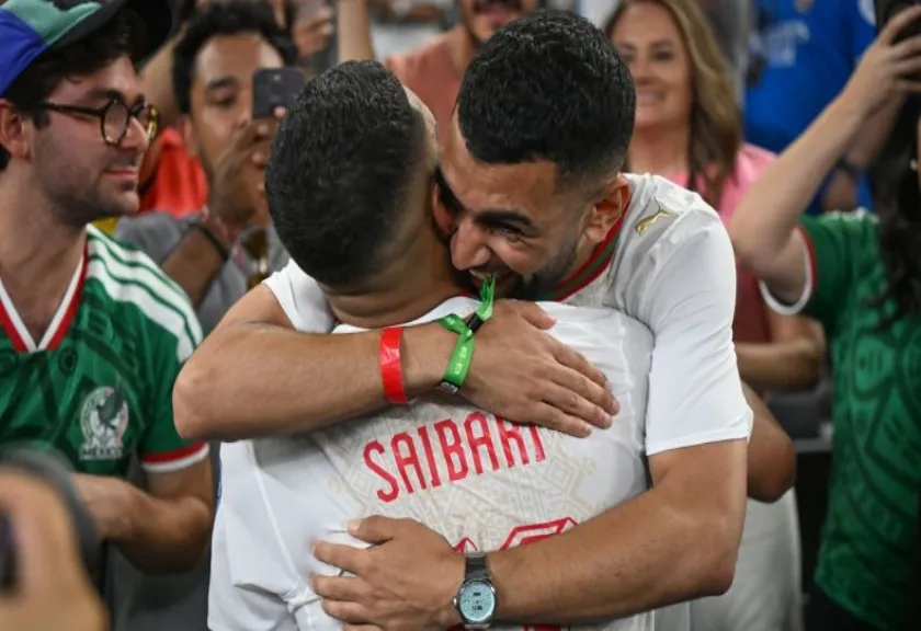 Pesepak bola Timnas Maroko Ismael Saibari