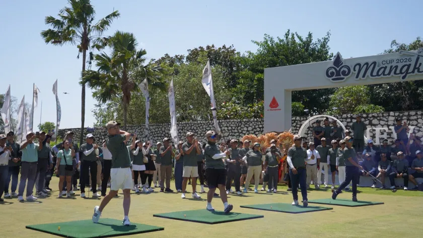 Peserta Mangkuluhur Cup 2026 Beraksi di New Kuta Golf, Pecatu