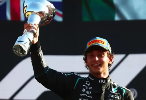 Pembalap Mercedes Andrea Kimi Antonelli