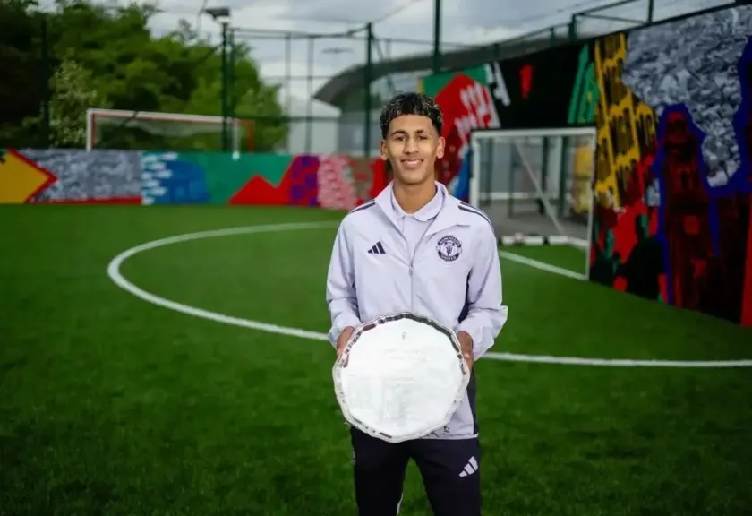 Arsip - Pemain muda Manchester United, JJ Gabriel