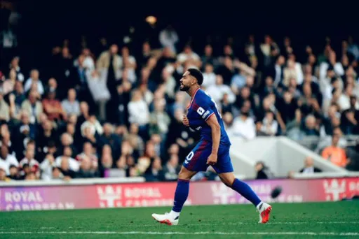 Pemain Manchester United Matheus Cunha