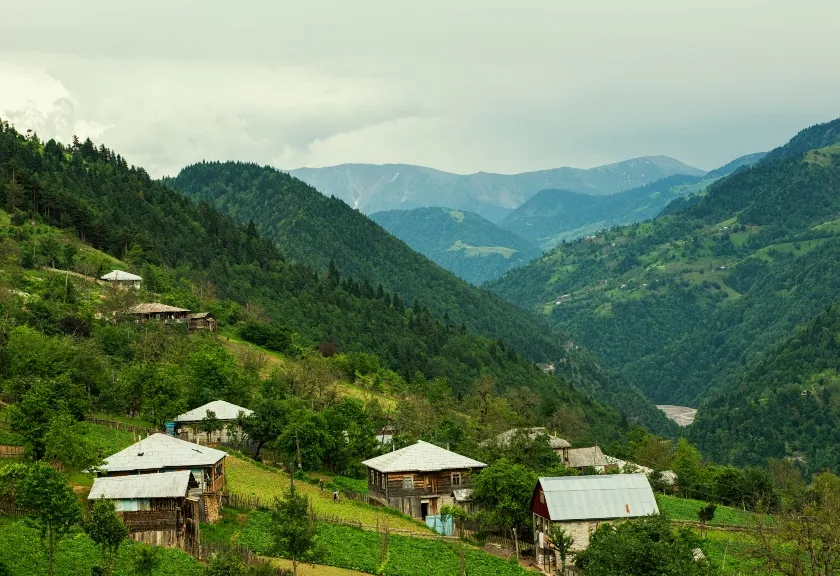 Pegunungan Khulo, Adjara, Georgia