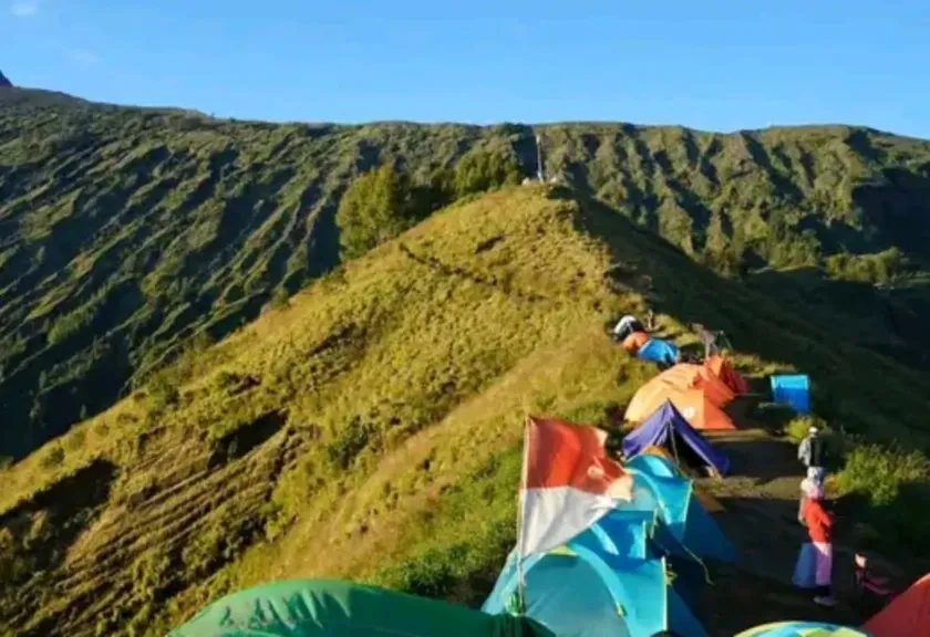 Gunung Rinjani Lombok, Nusa Tenggara Barat