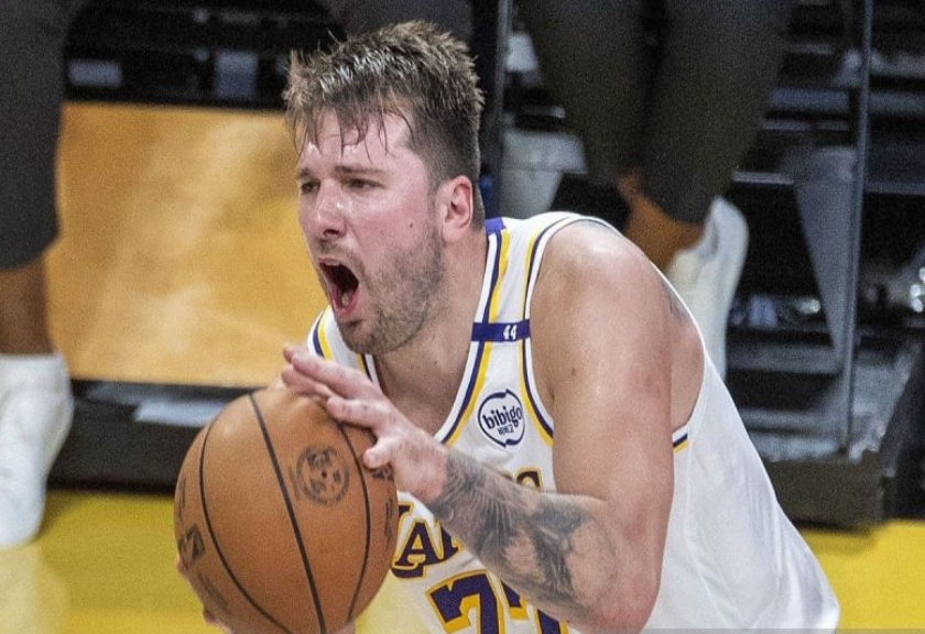 Dok.Luka Doncic dari Los Angeles Lakers