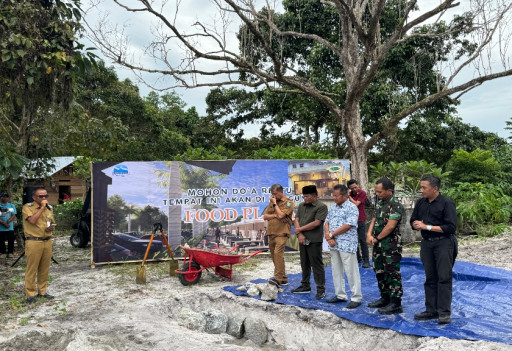 Ground Breaking Food Plaza Belitung