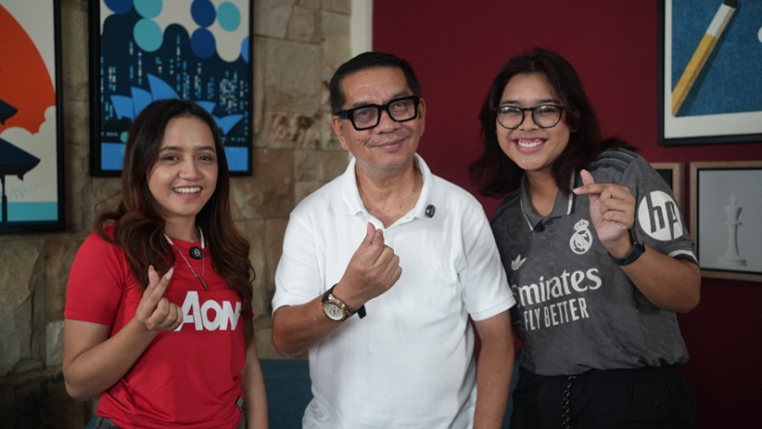 Ronny Pangemanan di studio ITSME