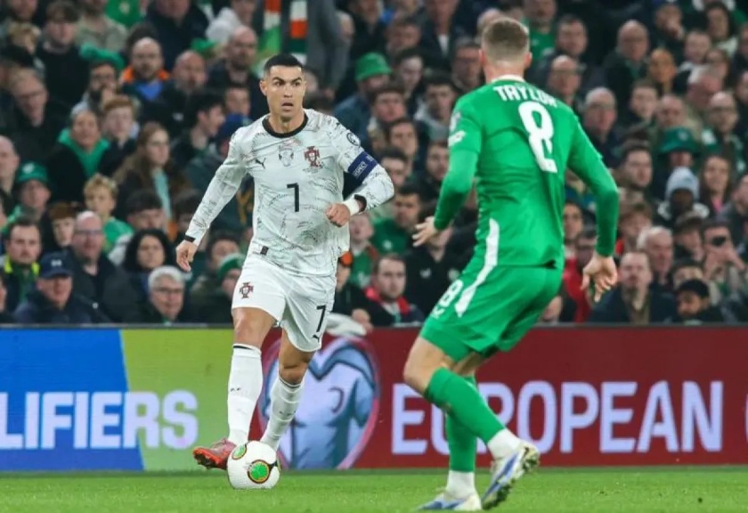 Kapten Timnas Portugal Cristiano Ronaldo 