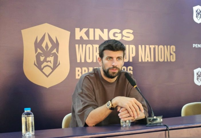 Mantan bek timnas Spanyol dan Barcelona, Gerard Pique