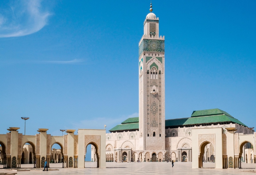 Masjid di Casablanca Maroko