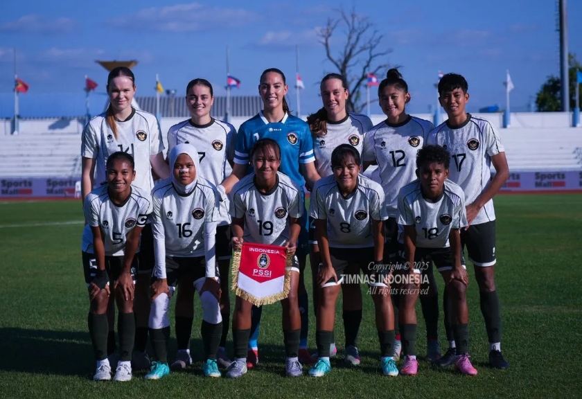 Skuad tim sepakbola putri Indonesia di SEA Games 2025 