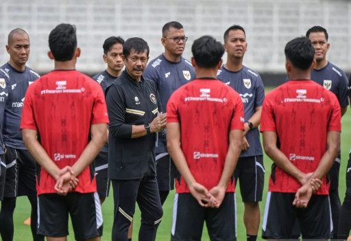 Pelatih Tim Indonesia U-22 Indra Sjafri