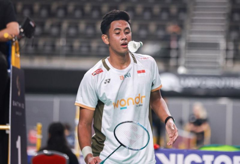 Tunggal putra Indonesia Alwi Farhan